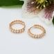 Серьги из медицинского золота 18К Ария - Xuping, 15&times;4 мм, 2.7 г, арт. 59814 59814К фото 1