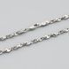 Цепочка 42153 ширина 3 мм позолота Белое Золото _42153БЗ-1 фото 2