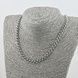 Серебряная цепочка с чернением Бисмарк 150SY ширина 5.5 мм _150SY-3 фото 3
