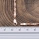 Браслет Xuping Твіст 41491 ширина 3 мм позолота РО _41491-1 фото 3