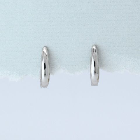 Сережки із медичного золота Біле Золото Стефанія - Xuping, 15&times;3 мм, 1.7 г, арт. 59829 59829БЗ фото