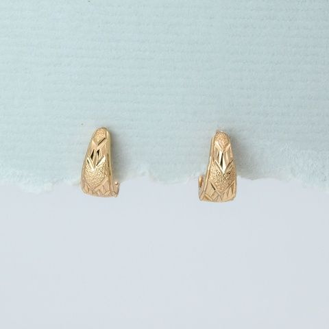 Серьги из медицинского золота 18К Мора - Xuping, 11х5 мм, 1.8 г, арт. 59813 59813К фото